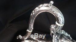 Stunning Engraved Silver Plated Tea / Coffee Kettle