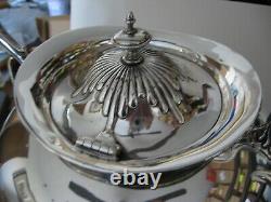 Stunning Large Silver Plate Tilting Coffee/tea Urn By Alfred Browett