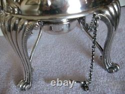 Stunning Large Silver Plate Tilting Coffee/tea Urn By Alfred Browett