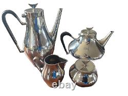 Stunning, Mid Century Modern Reed and Barton, John Prip Denmark Tea/Coffee Set