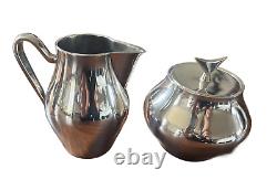Stunning, Mid Century Modern Reed and Barton, John Prip Denmark Tea/Coffee Set