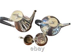 Stunning, Mid Century Modern Reed and Barton, John Prip Denmark Tea/Coffee Set