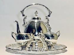 Stunning Vintage Sheridan 4 Pcs Silver Plated English Coffee/Tea Set