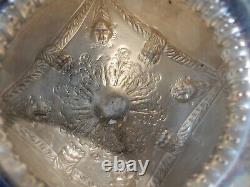 Super rare peaux de Lion silver plate Tea Set never seen one before
