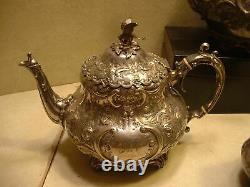 Superb Silver Plated Tea / Coffee Service By Thomas Wilkinson Circa 1870's