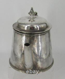 THE BELFAST CENTRAL HOTEL CO LTD Victorian Silver Plate Tea Pot By Elkington
