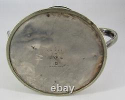 THE BELFAST CENTRAL HOTEL CO LTD Victorian Silver Plate Tea Pot Elkington Co