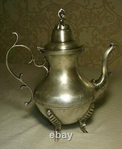 Tea-Coffee Pot Silver-Plate Imperial Russia 1892