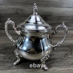 Towle 4 Piece Heavy Silver Plated Tea Service Set