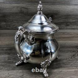 Towle 4 Piece Heavy Silver Plated Tea Service Set