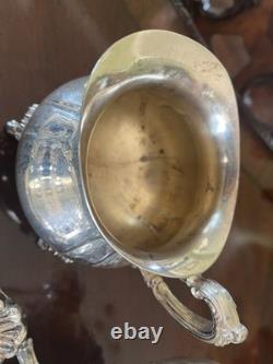 Towle Silver Plate Antique Coffee And Tea Set