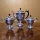 Triple Plate Luke Paramount Silver Plated Tea Pot Set