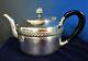 Us Navy Tea Pot Silverplate Fouled Anchor Usn Ebony Handle Pre World War Ii