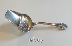 Unusual Vintage Silver Plate  Tea Lemon Strainer