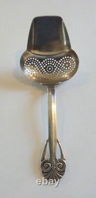 Unusual Vintage Silver Plate  Tea Lemon Strainer