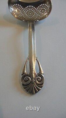 Unusual Vintage Silver Plate  Tea Lemon Strainer