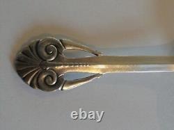 Unusual Vintage Silver Plate  Tea Lemon Strainer