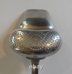 Unusual Vintage Silver Plate  Tea Lemon Strainer