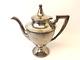 Vb Ns L6432 Silverplate Silver Plate Tea Pot Decorative Vintage Used