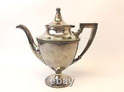 VB NS L6432 Silverplate Silver Plate Tea Pot Decorative Vintage Used