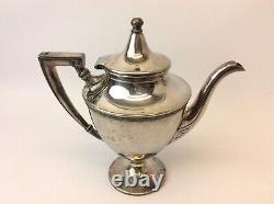 VB NS L6432 Silverplate Silver Plate Tea Pot Decorative Vintage Used