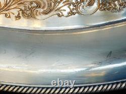 VINTAGE 1960s International Silver Castleton 6-Piece Tea Coffee Set Gold Tray