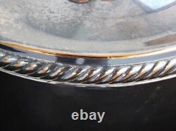 VINTAGE 1960s International Silver Castleton 6-Piece Tea Coffee Set Gold Tray