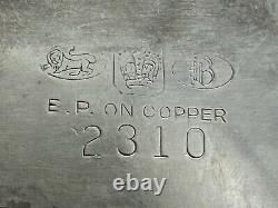 VINTAGE BENEDICT SILVER EP Copper Blk Wood Handle TEA POT COFFEE POT Set Of 2