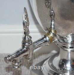 VINTAGE EMBASSY SHEFFIELD PLATE TEA HOT WATER URN SAMOVAR J LYONS & Co 1955 56cm