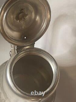 VINTAGE Rare K&M EAGLE FINIAL Silver Plate Tea Coffee Set 4620