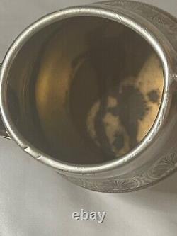 VINTAGE Rare K&M EAGLE FINIAL Silver Plate Tea Coffee Set 4620
