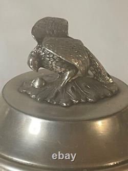 VINTAGE Rare K&M EAGLE FINIAL Silver Plate Tea Coffee Set 4620