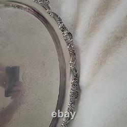 VINTAGE Reed & Barton Silver Plated Tea&Coffee Set With Towle Siver Plate Tray
