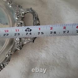 VINTAGE Reed & Barton Silver Plated Tea&Coffee Set With Towle Siver Plate Tray
