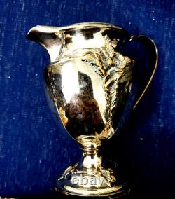 VTG Holmes & Edwards Tea Coffee Set Silver Plated International Silver Co Heavy