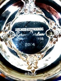 VTG Holmes & Edwards Tea Coffee Set Silver Plated International Silver Co Heavy