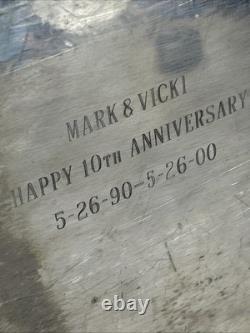 VTG Oneida USA Silver Plate 5-piece Coffee/Tea Service Set with Tray