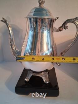 VTG Silverplated F. B. Rodgers Polished Coffee & Tea Service Set1960's6 Pc Set