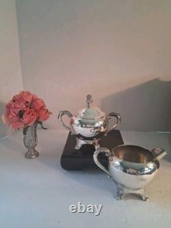 VTG Silverplated F. B. Rodgers Polished Coffee & Tea Service Set1960's6 Pc Set
