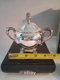 VTG Silverplated F. B. Rodgers Polished Coffee & Tea Service Set1960's6 Pc Set VTG Silverplated F. B. Rodgers Polished Coffee & Tea Service Set1960's6 Pc Set