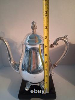 VTG Silverplated F. B. Rodgers Polished Coffee & Tea Service Set1960's6 Pc Set