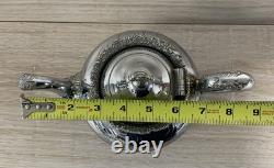 Van Bergh Quadruple Plate 4 Piece Tea Set (Tea Pot, Cream, Sugar&Waste) Pre 1924