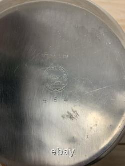 Van Bergh Quadruple Plate 4 Piece Tea Set (Tea Pot, Cream, Sugar&Waste) Pre 1924