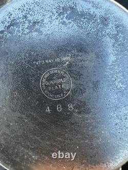 Van Bergh Silver Quadruple Plate 1898 Antique Tea Set Made In New York Floral