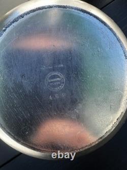 Van Bergh Silver Quadruple Plate 1898 Antique Tea Set Made In New York Floral