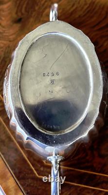 Victorian Antique Silver Plate Tea Set Very Ornate