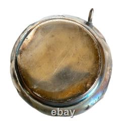 Victorian Britannia Metal Co. Quad Plate Silver Tea Set, Hand Hammered & Chased