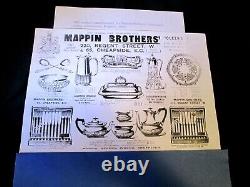 Victorian Coffee & Tea Service Mappin Bros. Queen's Plate Sheffield circa 1895