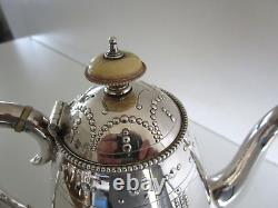 Victorian Four Piece Silver Plated Tea Set, Elkington & Co, Circa 1899