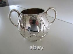 Victorian Four Piece Silver Plated Tea Set, Elkington & Co, Circa 1899